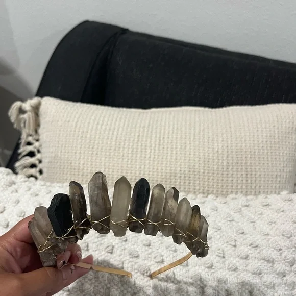 Handmade Crystal Tiara - Picture 2 of 6